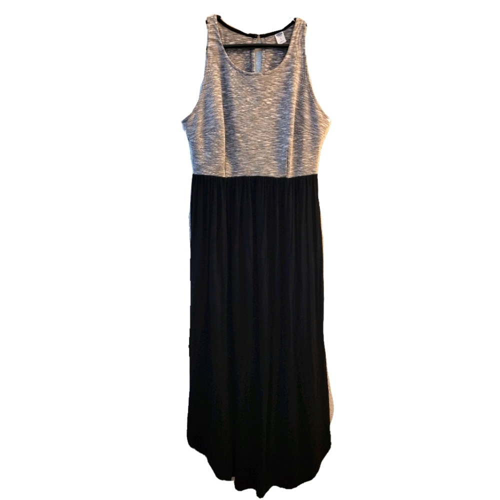 Black and grey dress